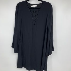 Astr the label womens small dress‎ mini shift caged